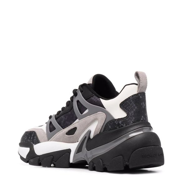 MICHAEL Michael Kors Men's Nick Gabardine Snake Print Sneakers - Picture 5 of 13